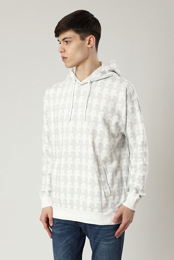 Худи Karl Lagerfeld Белый