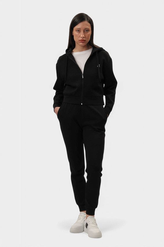 Толстовка с капюшоном Armani Exchange Черный