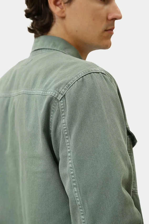 Рубашка с длинным рукавом Pepe Jeans Зеленый