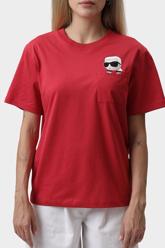 Футболка Karl Lagerfeld Красный