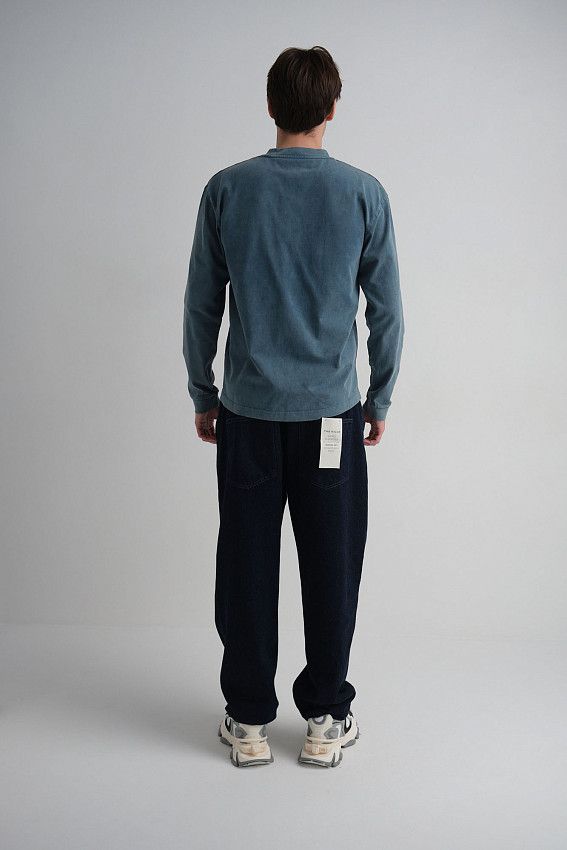 Лонгслив The Hills Бирюзовый