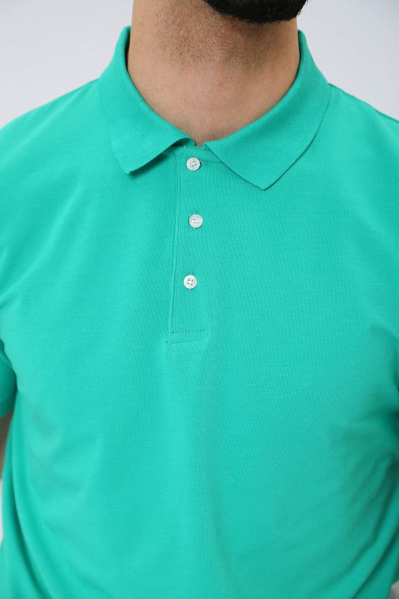 Поло Karl Lagerfeld Зеленый