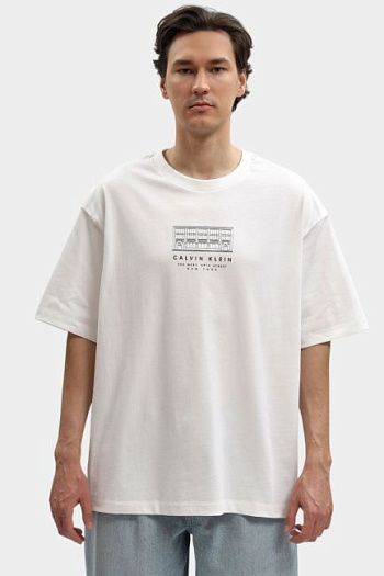 Футболка из хлопка Calvin Klein Jeans