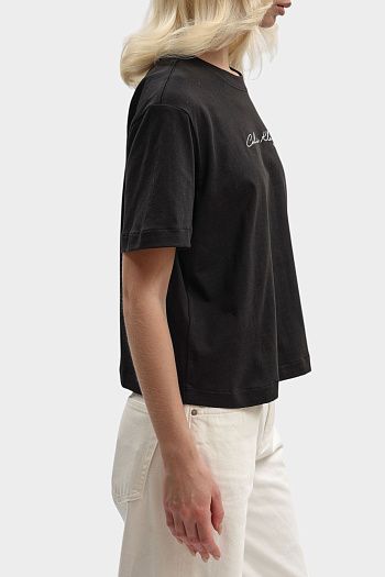 Футболка из хлопка Calvin Klein Jeans