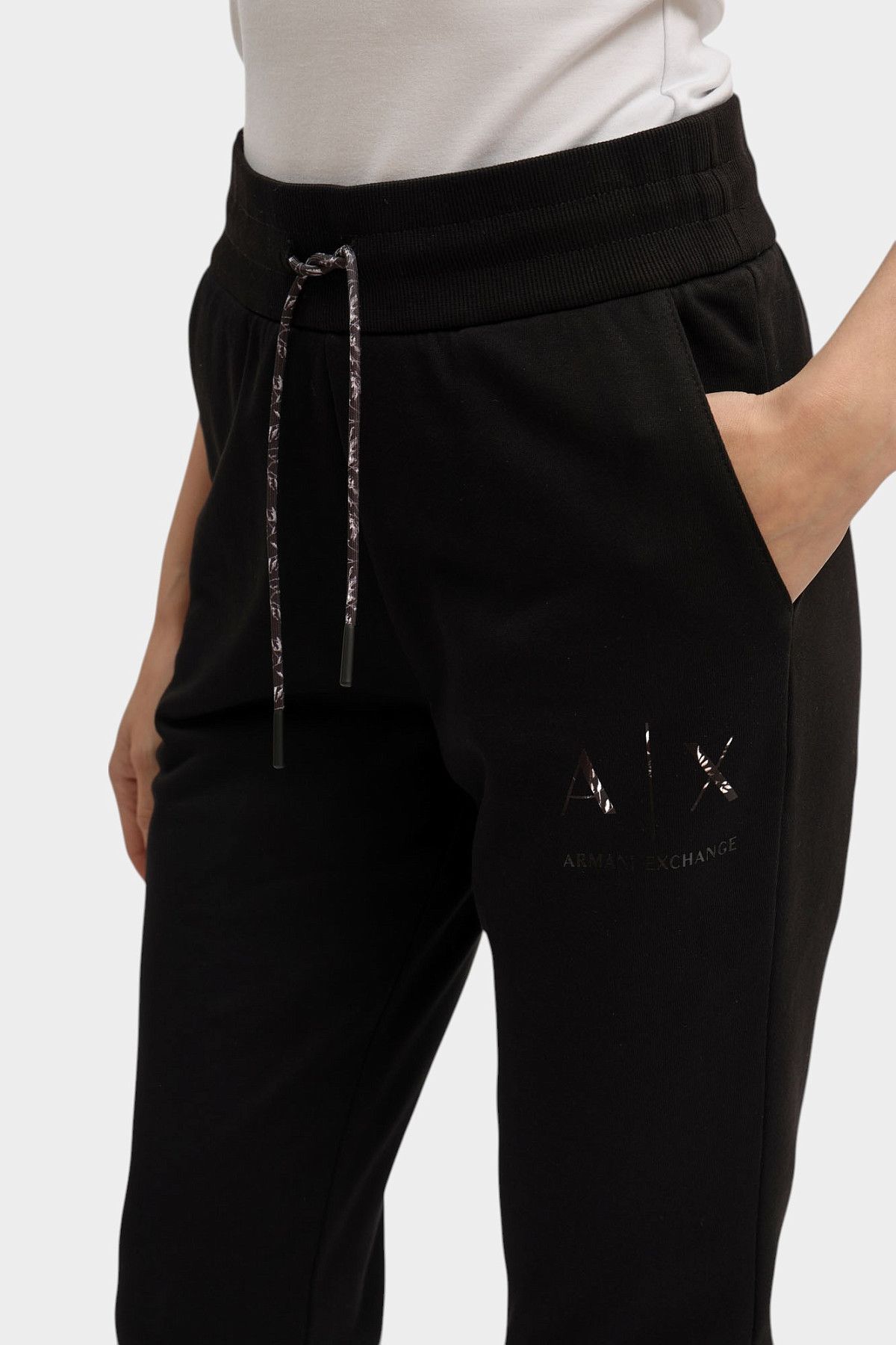 Брюки спортивные Armani Exchange Черный