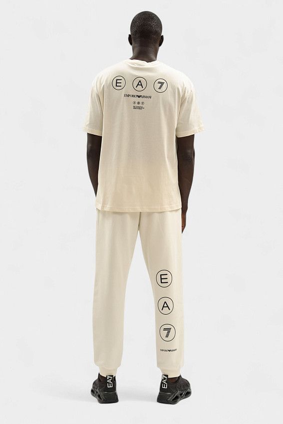 Футболка EA7 Бежевый