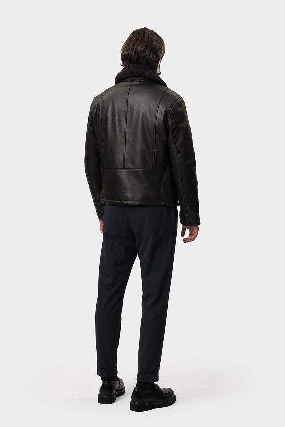 Куртка кожаная Strellson Коричневый