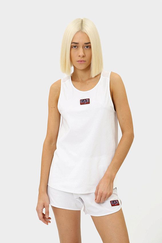 Майка EA7 Белый