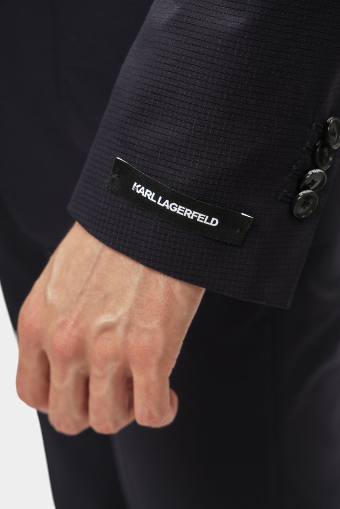 552026_155280 Пиджак классический Karl Lagerfeld Синий