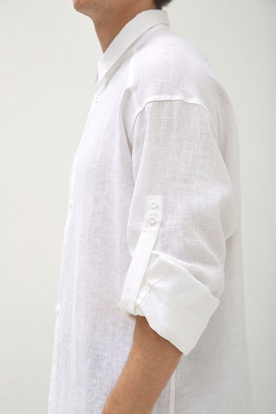 Рубашка с длинным рукавом The Hills Белый