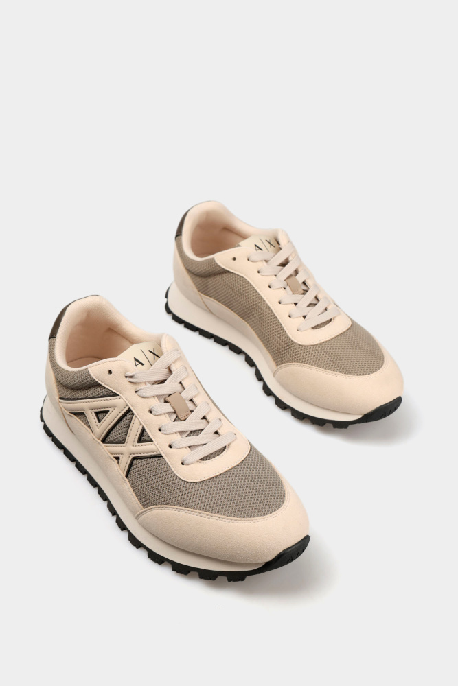 XM001960_AF19388 Кроссовки Armani Exchange Бежевый