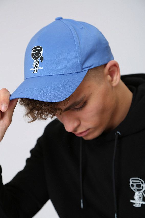 Кепка Karl Lagerfeld Голубой