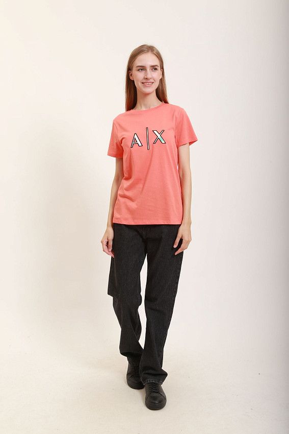 Футболка Armani Exchange Розовый