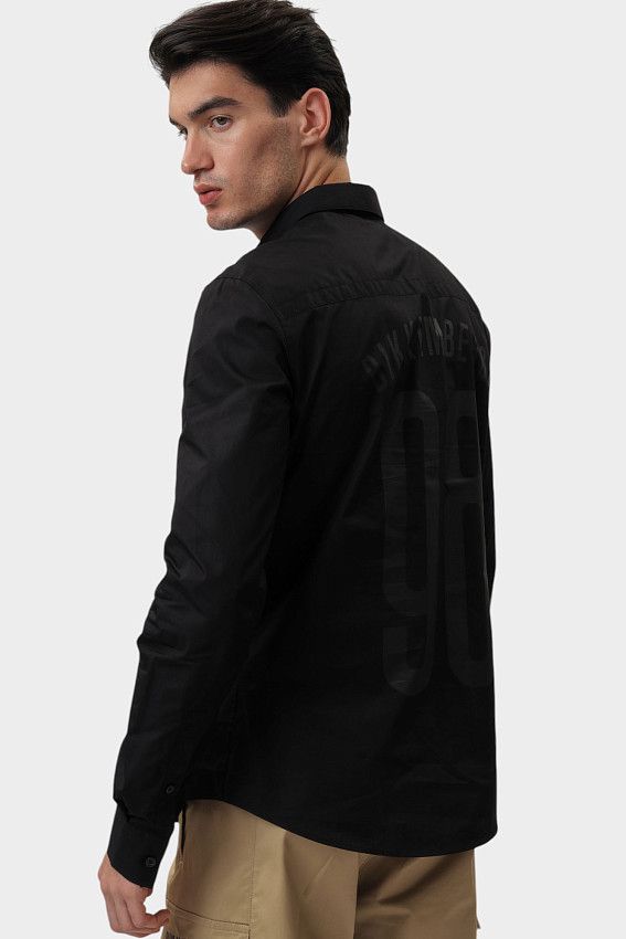 Рубашка с длинным рукавом Bikkembergs Черный