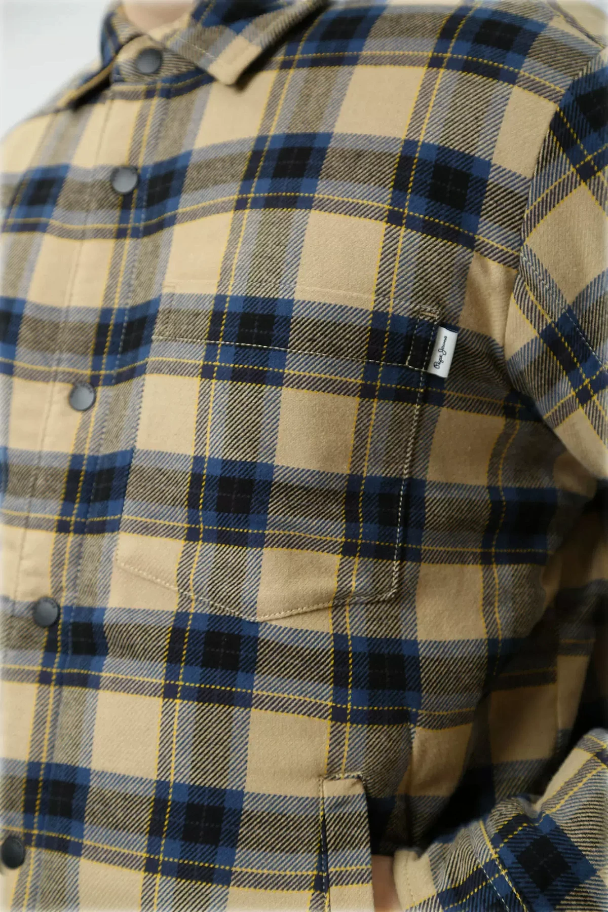 Рубашка с длинным рукавом Pepe Jeans Синий