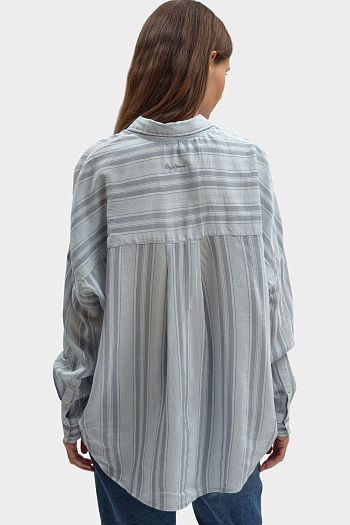Рубашка хлопковая голубая Pepe Jeans