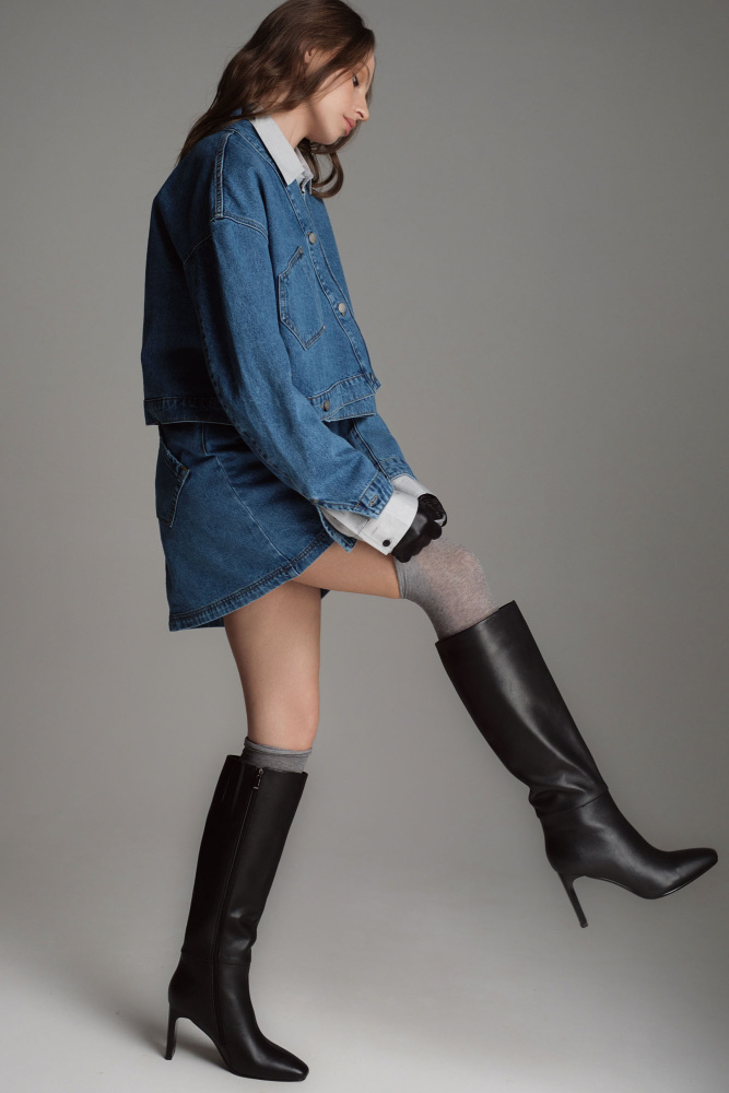 W-242-VI-56-0094 юбка джинсовая the hills 