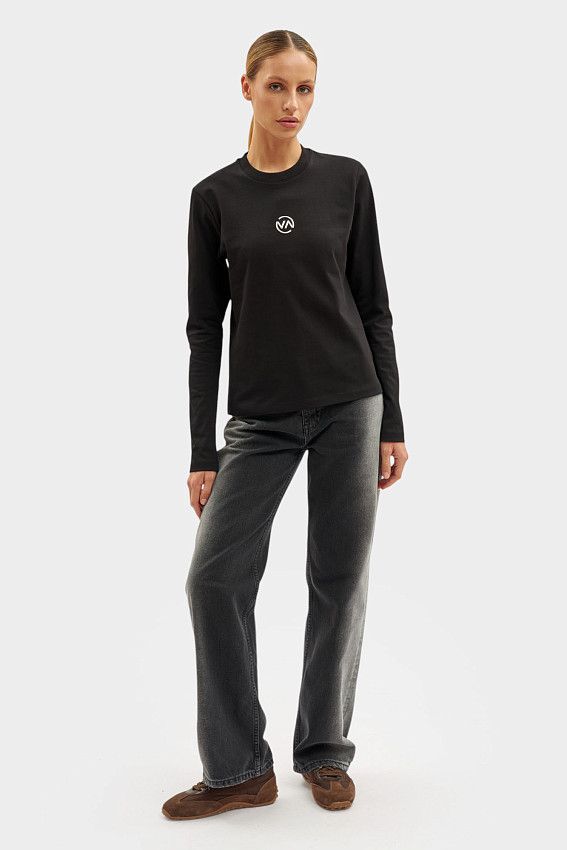 Лонгслив Van Mich Черный