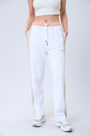Брюки спортивные хлопковые белые Armani Exchange