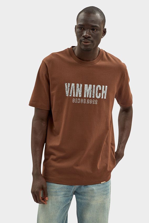 Футболка Van Mich Коричневый