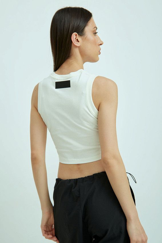 Кроп-топ Van Mich Белый