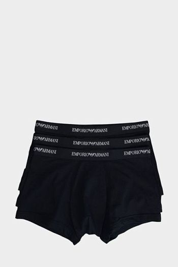 Трусы 3 шт из хлопка Emporio Armani