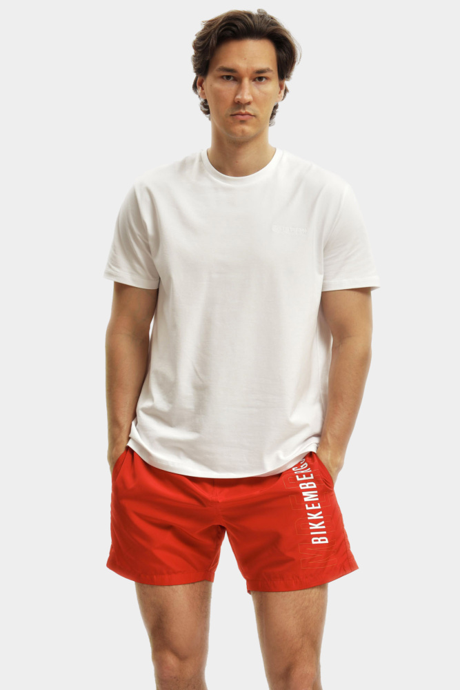 BKK25MBM Шорты плавательные Bikkembergs Красный