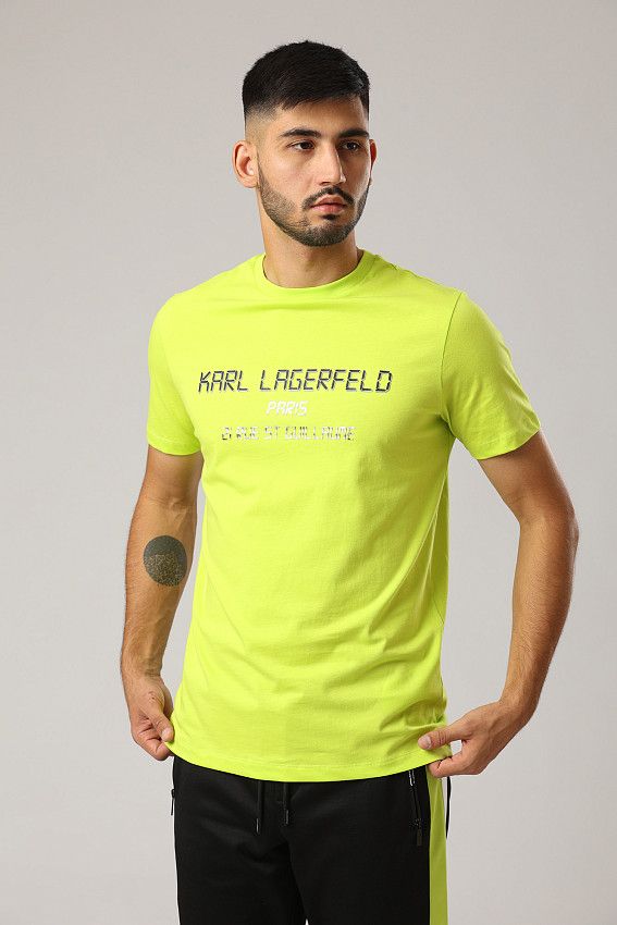 Футболка Karl Lagerfeld Салатовый