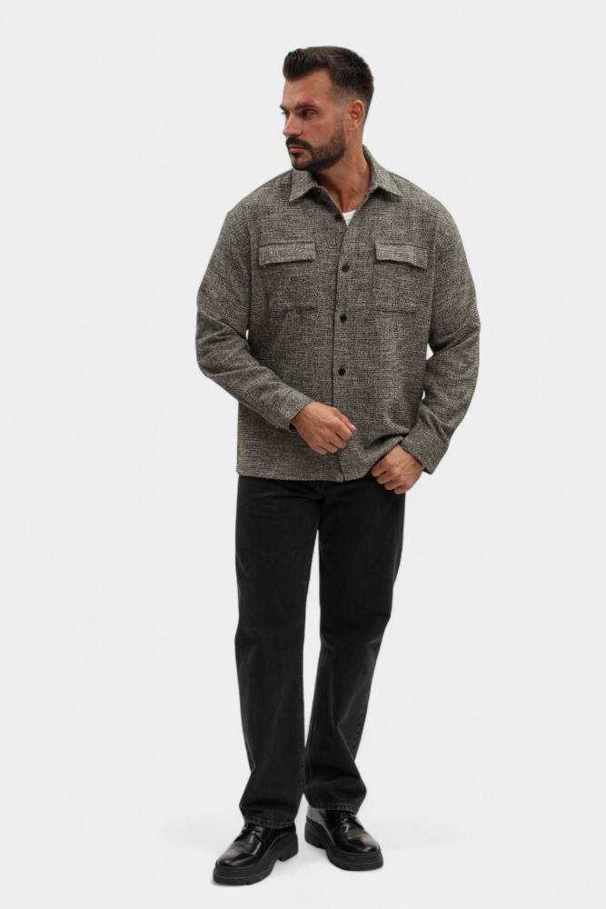 554025_605975 Рубашка с длинным рукавом Karl Lagerfeld Черный