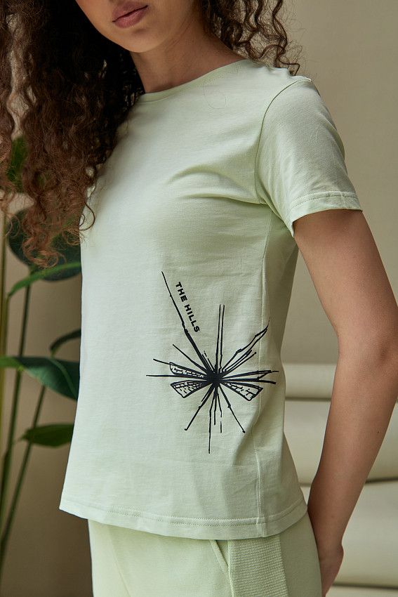 Футболка The Hills Зеленый