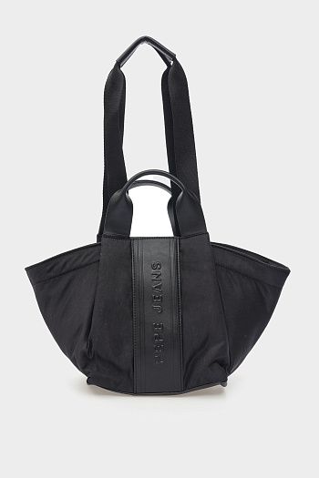Шарф шерстяной синий Pepe Jeans