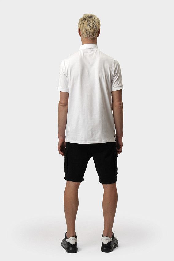 Поло Karl Lagerfeld Белый