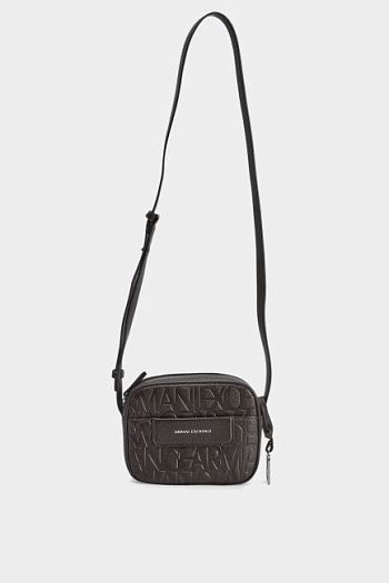 Сумка кросс-боди черная Armani Exchange