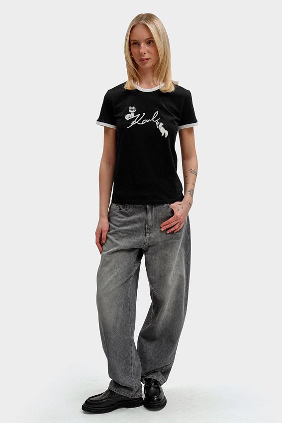 Футболка Karl Lagerfeld Черный