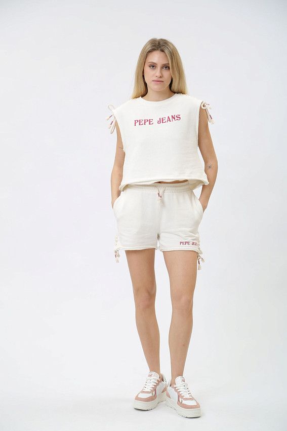 Свитшот б/р Pepe Jeans Молочный