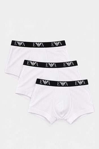 Трусы 3 шт из хлопка Emporio Armani