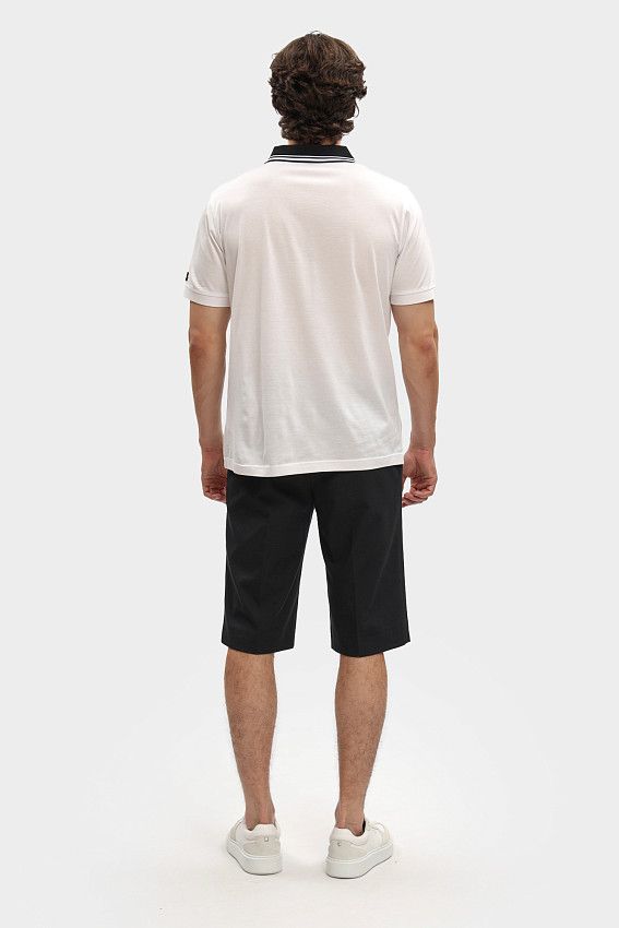 Поло Karl Lagerfeld Белый