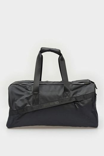 Сумка дорожная черная Bikkembergs