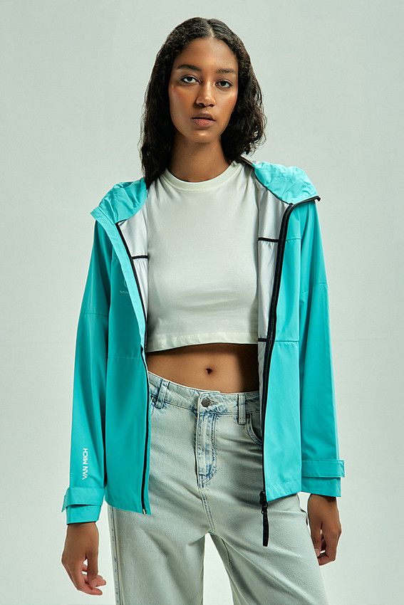 Ветровка Van Mich Спорт Мятный