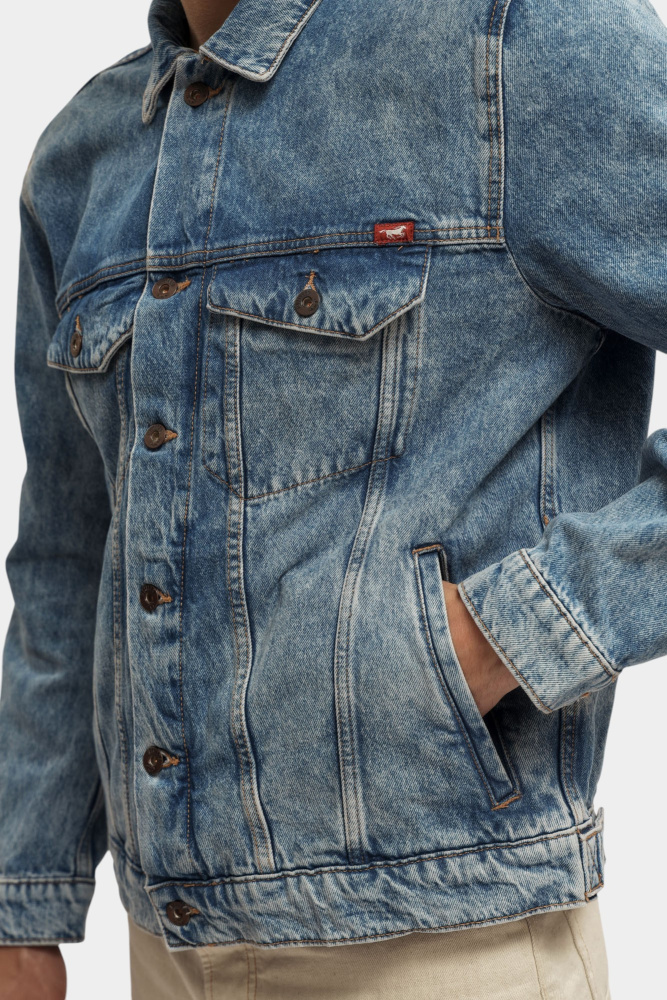 1016352 Куртка джинсовая Mustang Синий