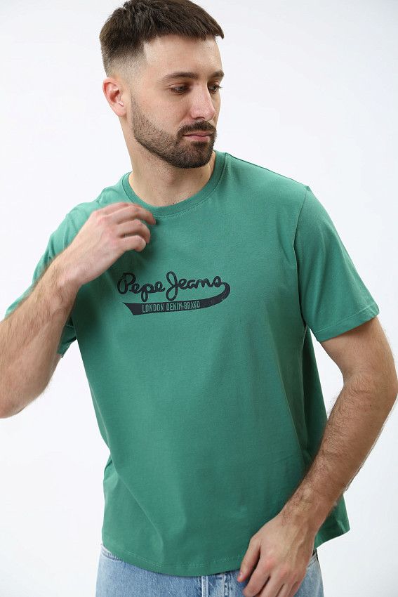 Футболка Pepe Jeans Зеленый