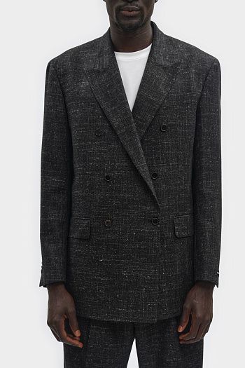 Брюки классические шерстяные черные Karl Lagerfeld