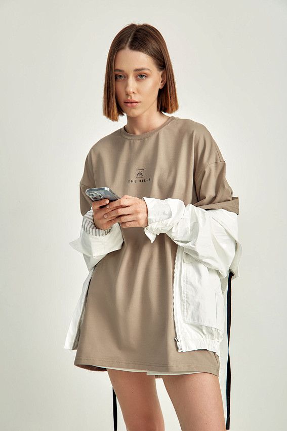 Футболка The Hills Бежевый