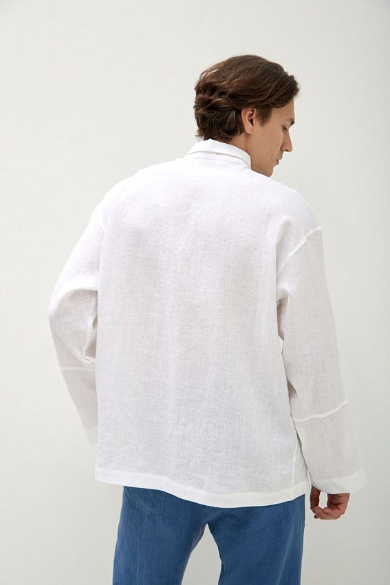 Рубашка с длинным рукавом The Hills Белый