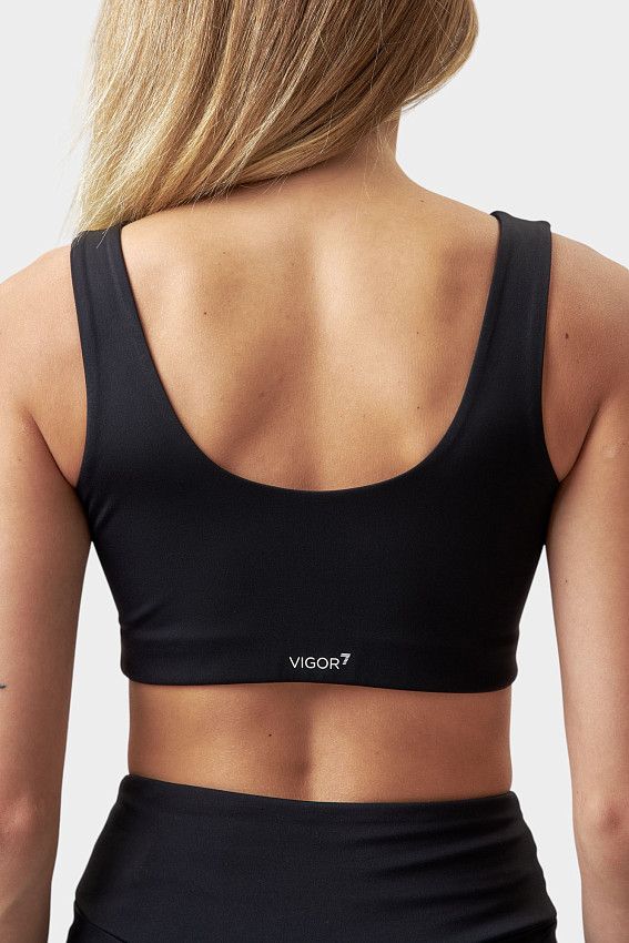 Топ спортивный EA7 Черный