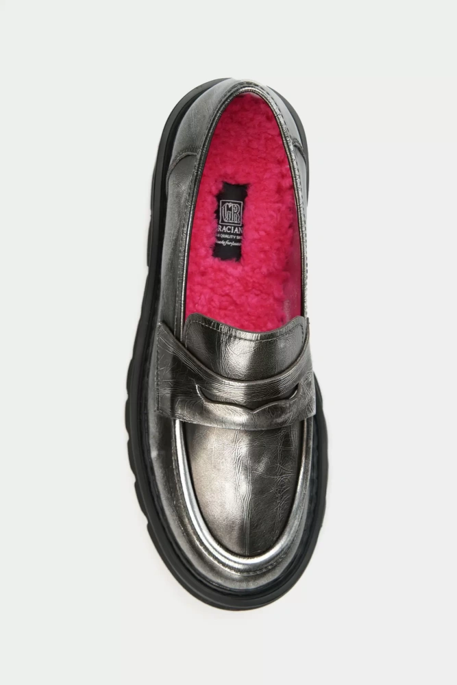 GL5537-370 Лоферы Graciana Серебряный