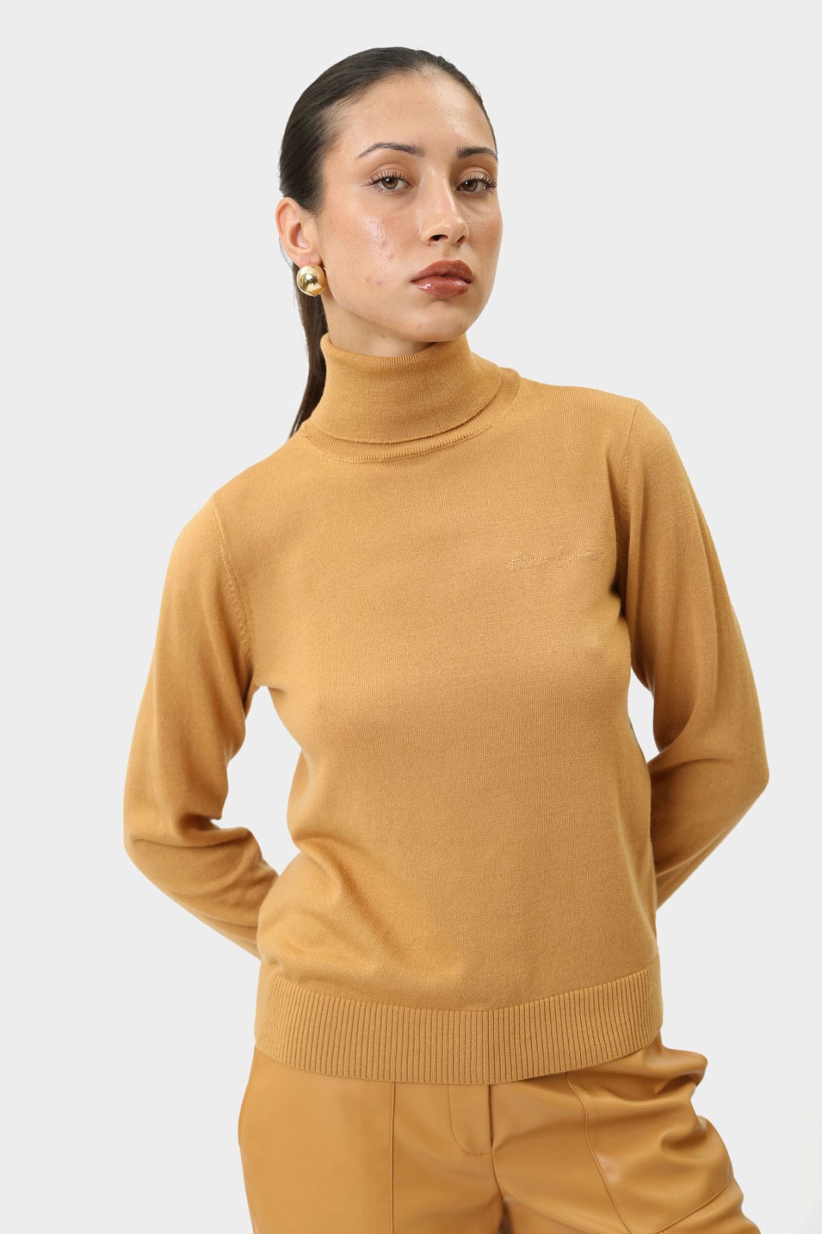 Водолазка Armani Exchange Коричневый