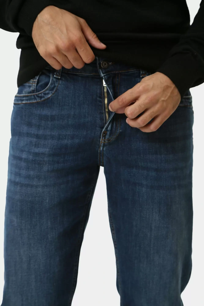 BMD0578 Брюки джинсовые Bikkembergs Синий