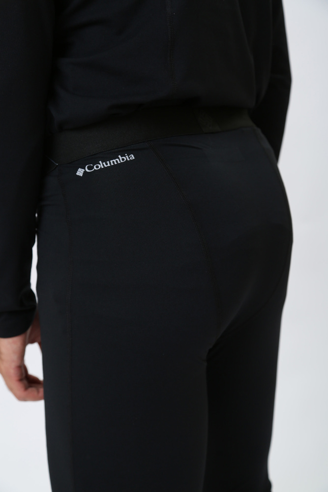 1638601 Термобелье брюки Midweight Stretch Tight Columbia Черный