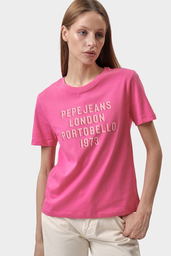 Футболка Pepe Jeans Розовый